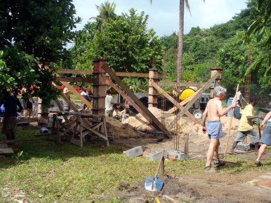 avancée des travaux