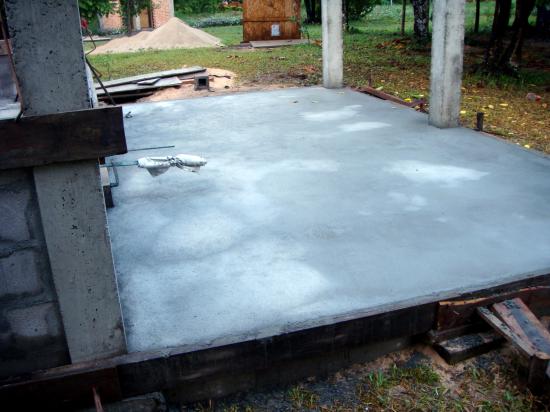 avancée des travaux